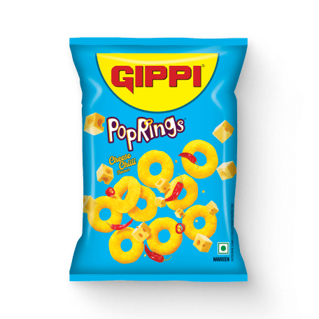 Gippi Pop Rings Cheese Chilli